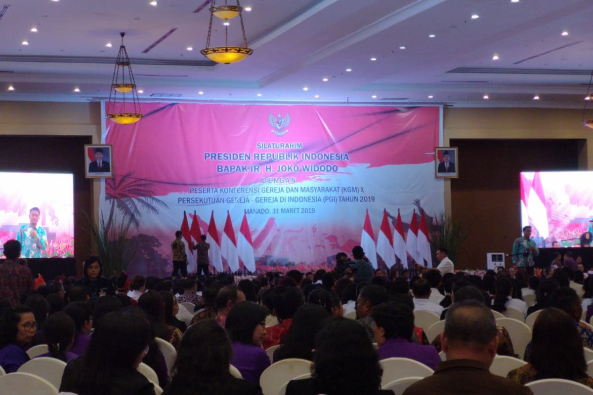 Presiden dijadwalkan bertemu peserta Konferensi Gereja di Manado