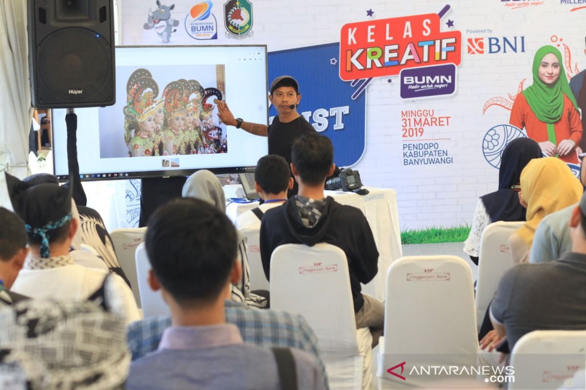 BNI-Pemkab Banyuwangi kolaborasi gelar Kelas Kreatif BUMN