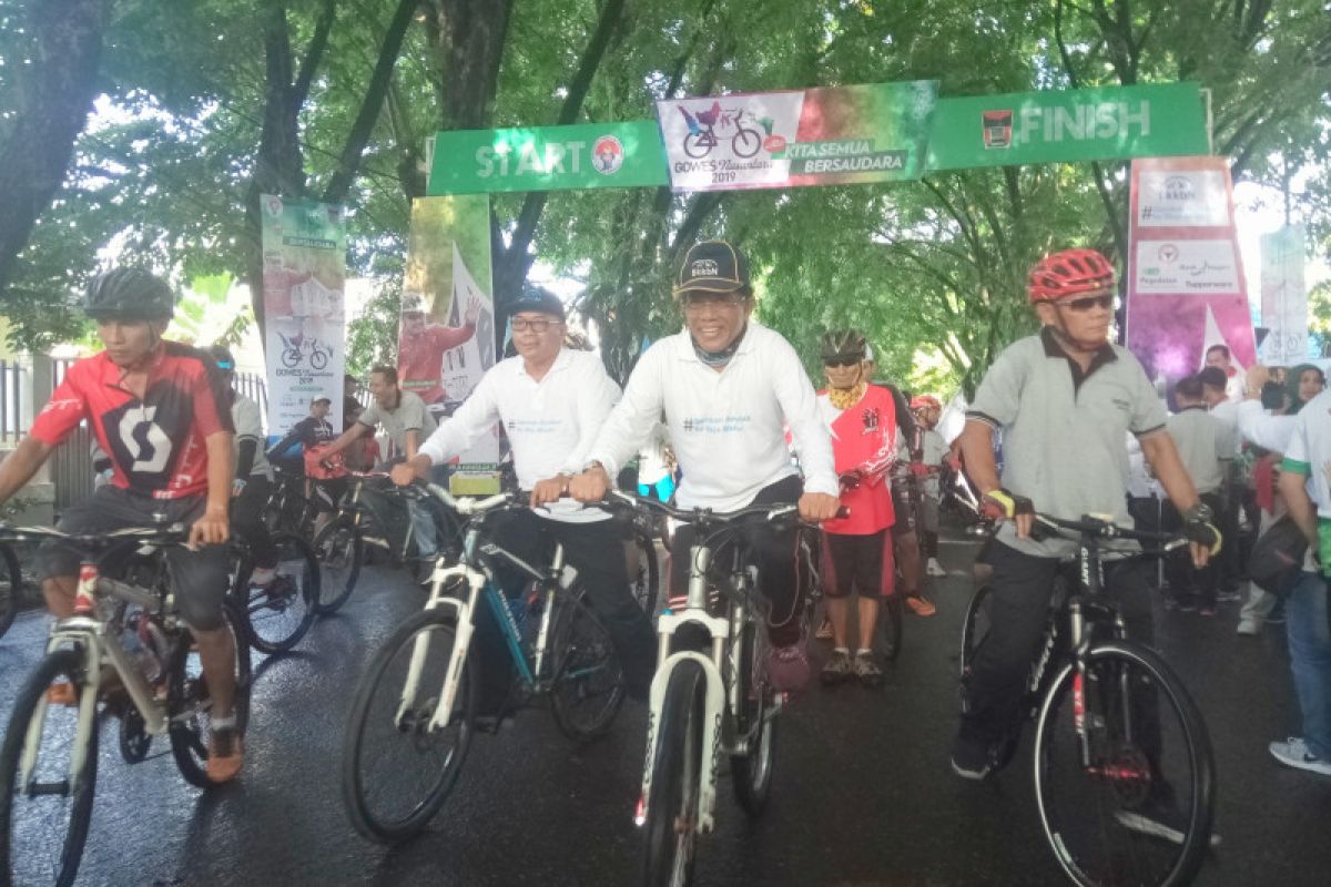 Gowes Nusantara 2019 di Padang dilepas Kemenpora