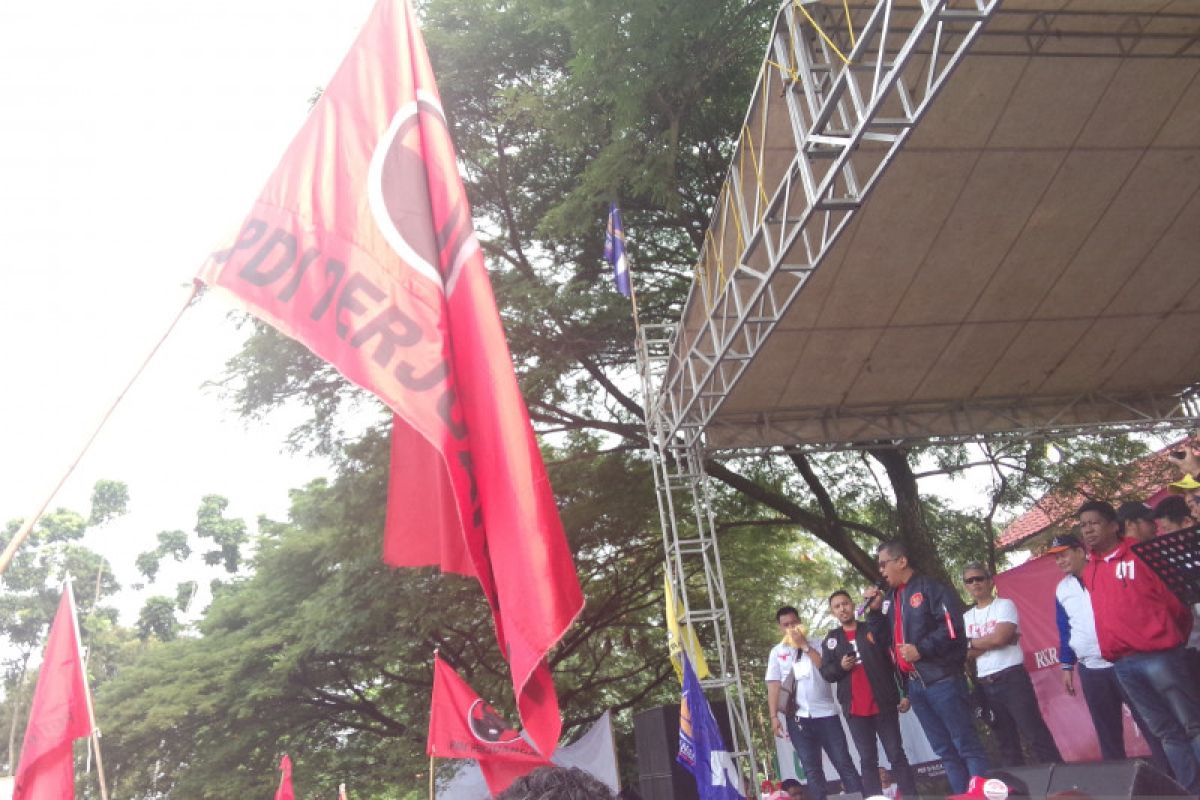 PDIP Gelar Kampanye di Bekasi dan Jakarta