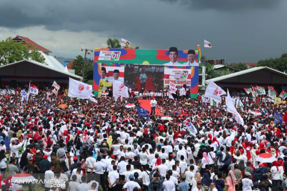 Besok, Jokowi dijadwalkan kampanye akbar di Palembang