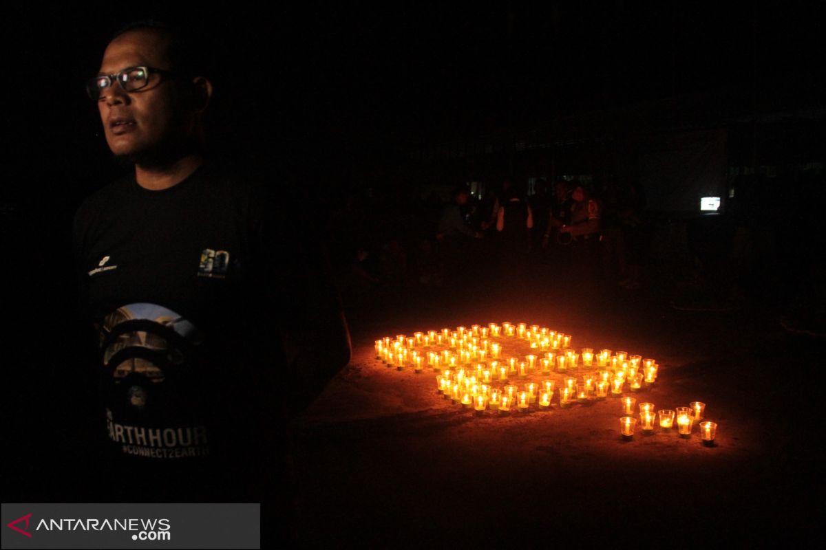 Bandara sepinggan hemat listrik Rp6 juta saat perayaan Earth Hour