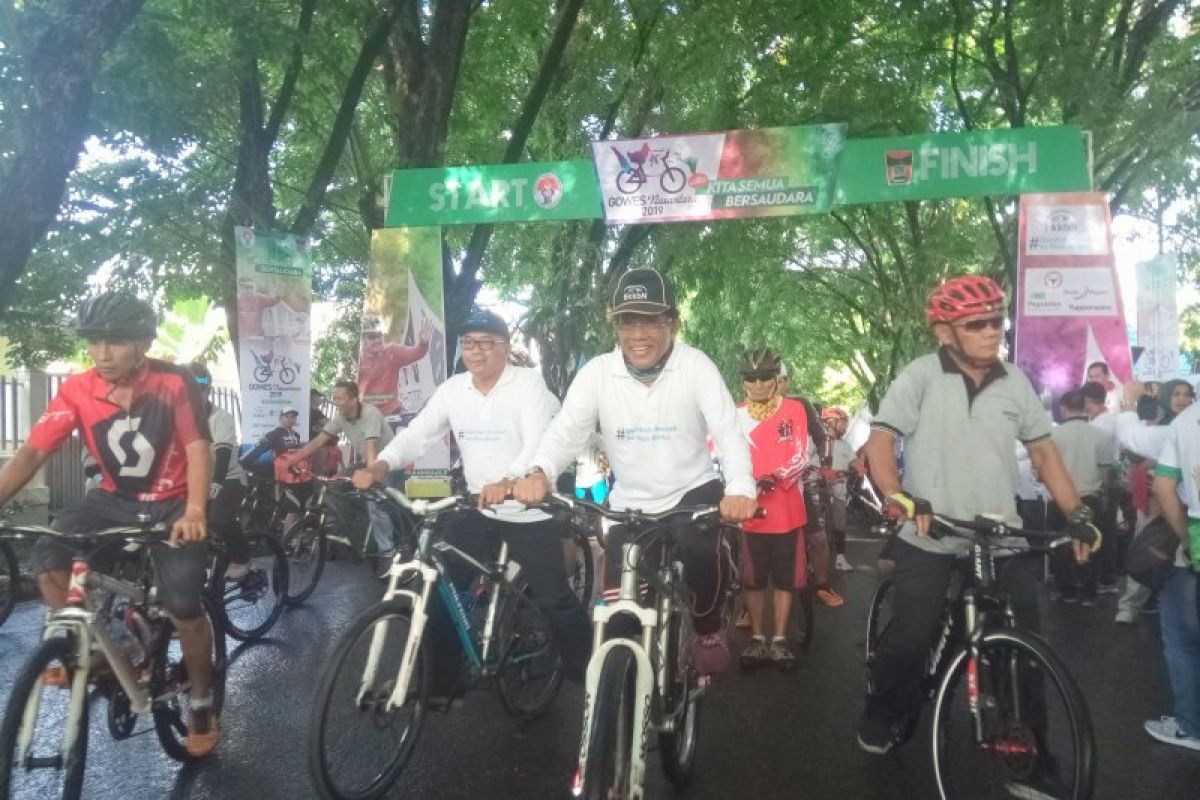 Gowes Nusantara 2019 dilepas di Padang