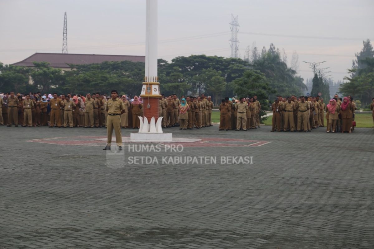 ASN Bekasi ucap ikrar pernyataan sikap pemilu