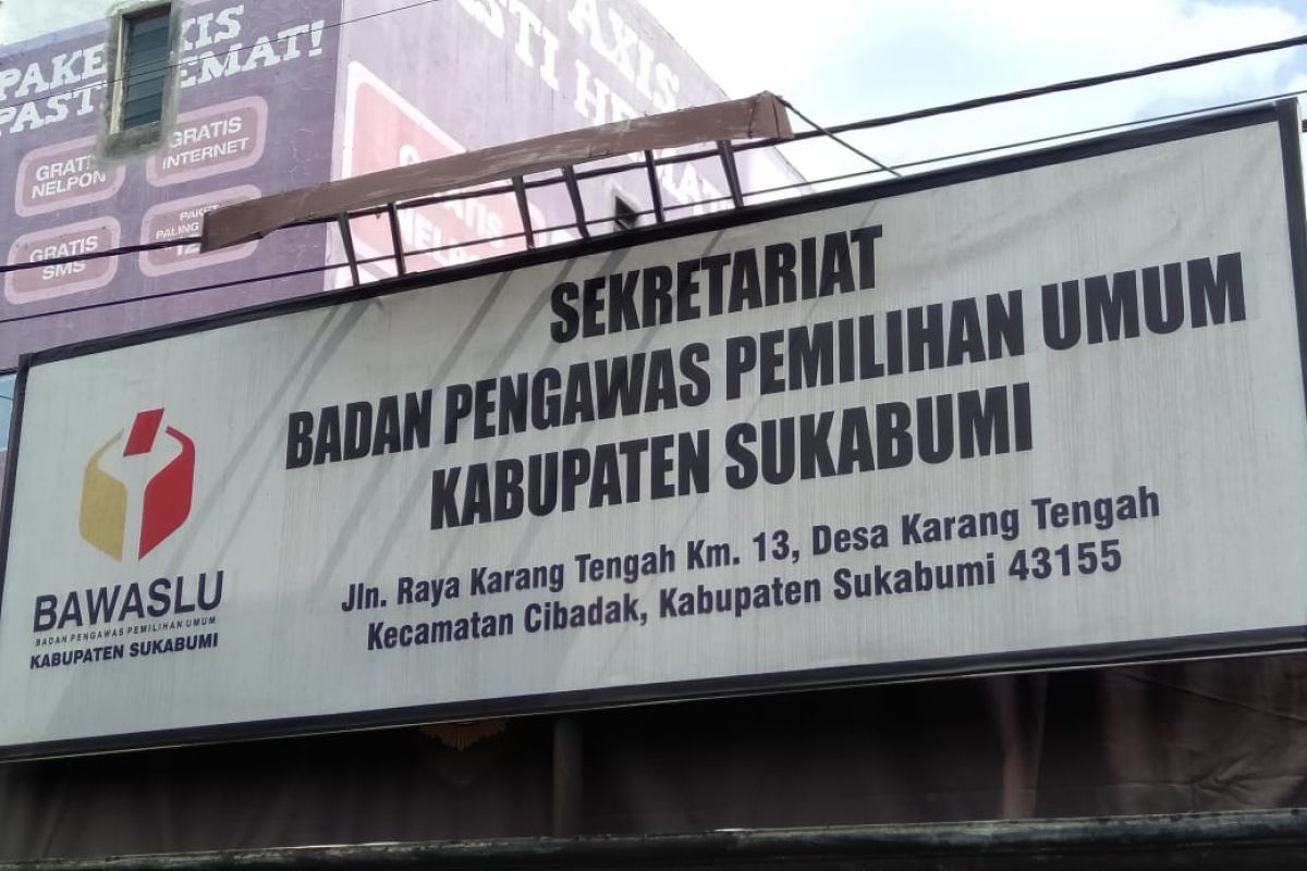 APK dominasi pelanggaran Pemilu di Sukabumi