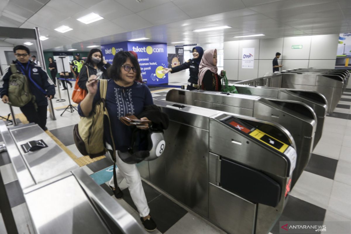Ada pelantikan presiden, pengguna MRT Jakarta turun pada Oktober