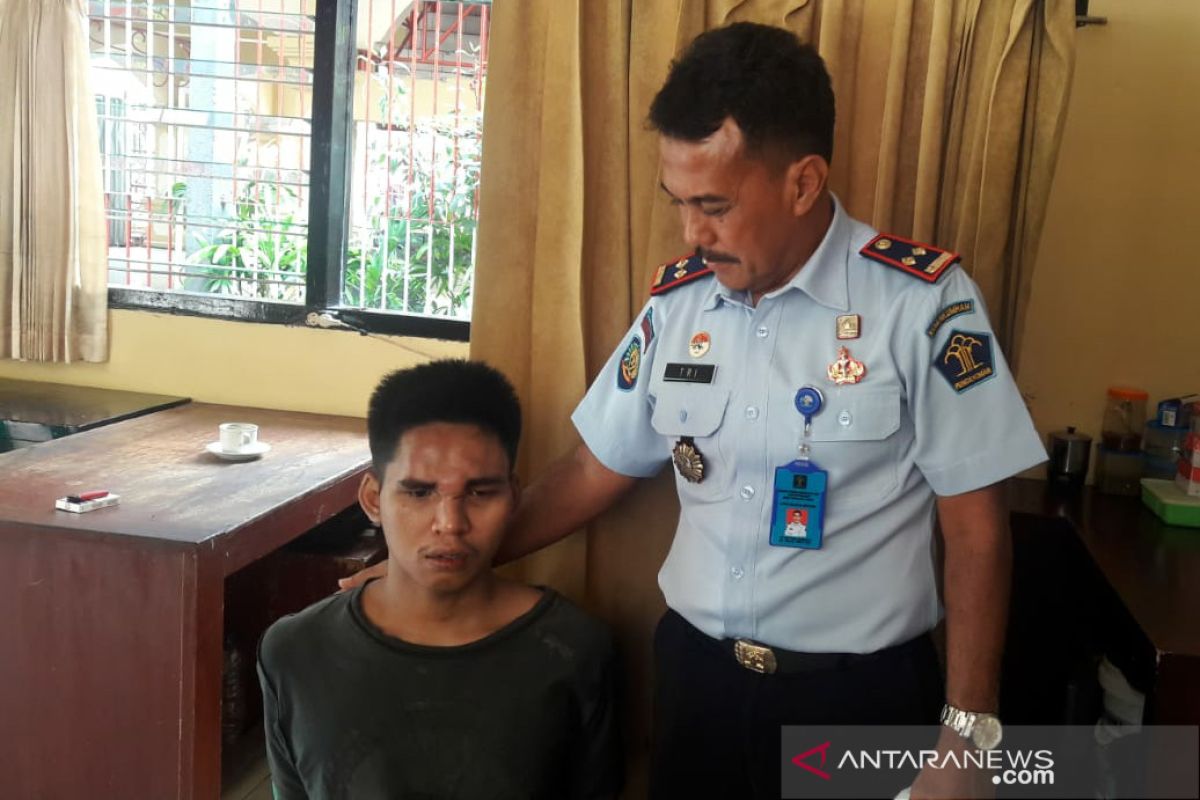 Seorang narapidana berupaya kabur dari Lapas Mataram, tapi tertangkap