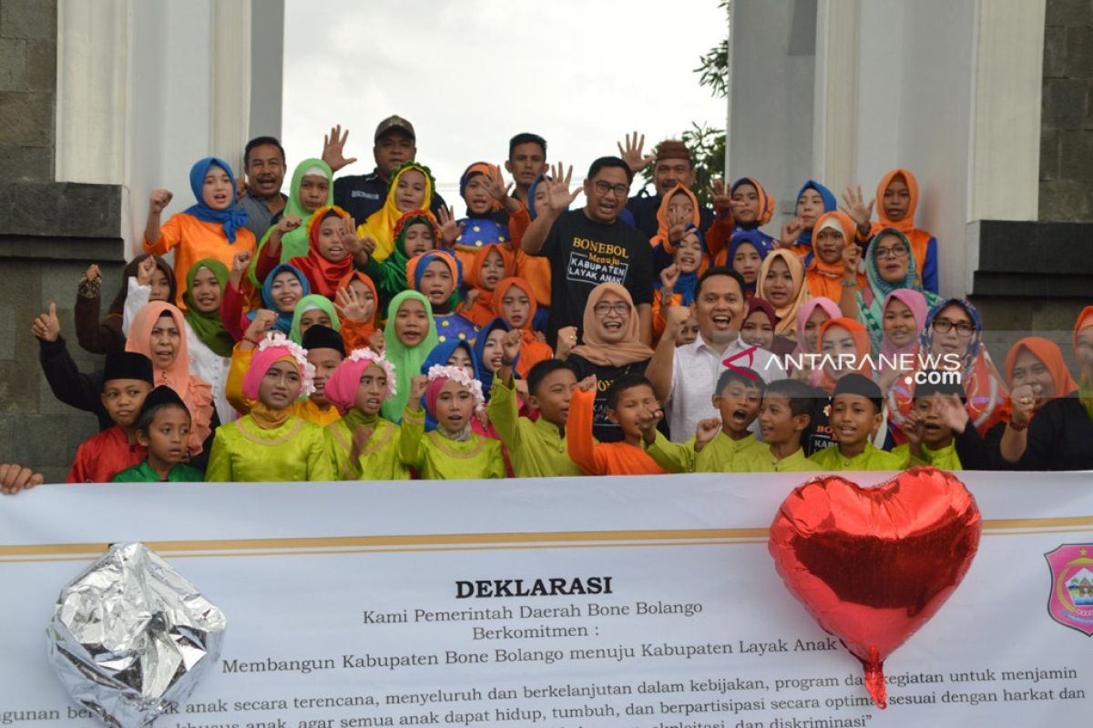 Bone Bolango deklarasi siap jadi kabupaten layak anak