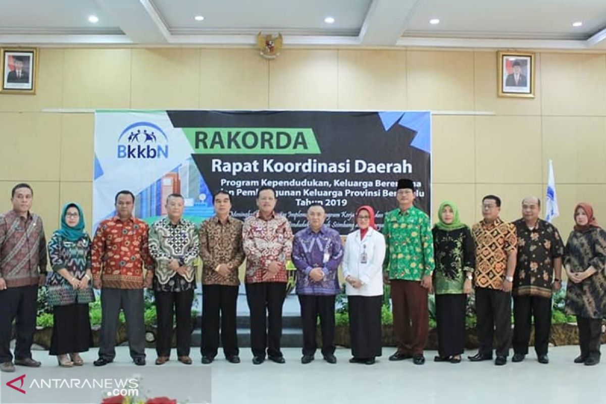 Rakorda 2019, BKKBN Bengkulu genjot program KKBPK 2019