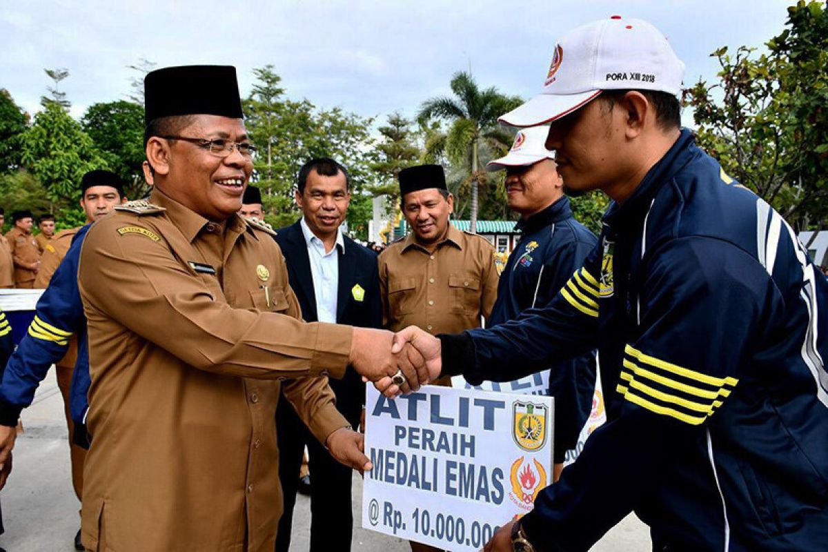 172 atlet Banda Aceh Pora terima bonus