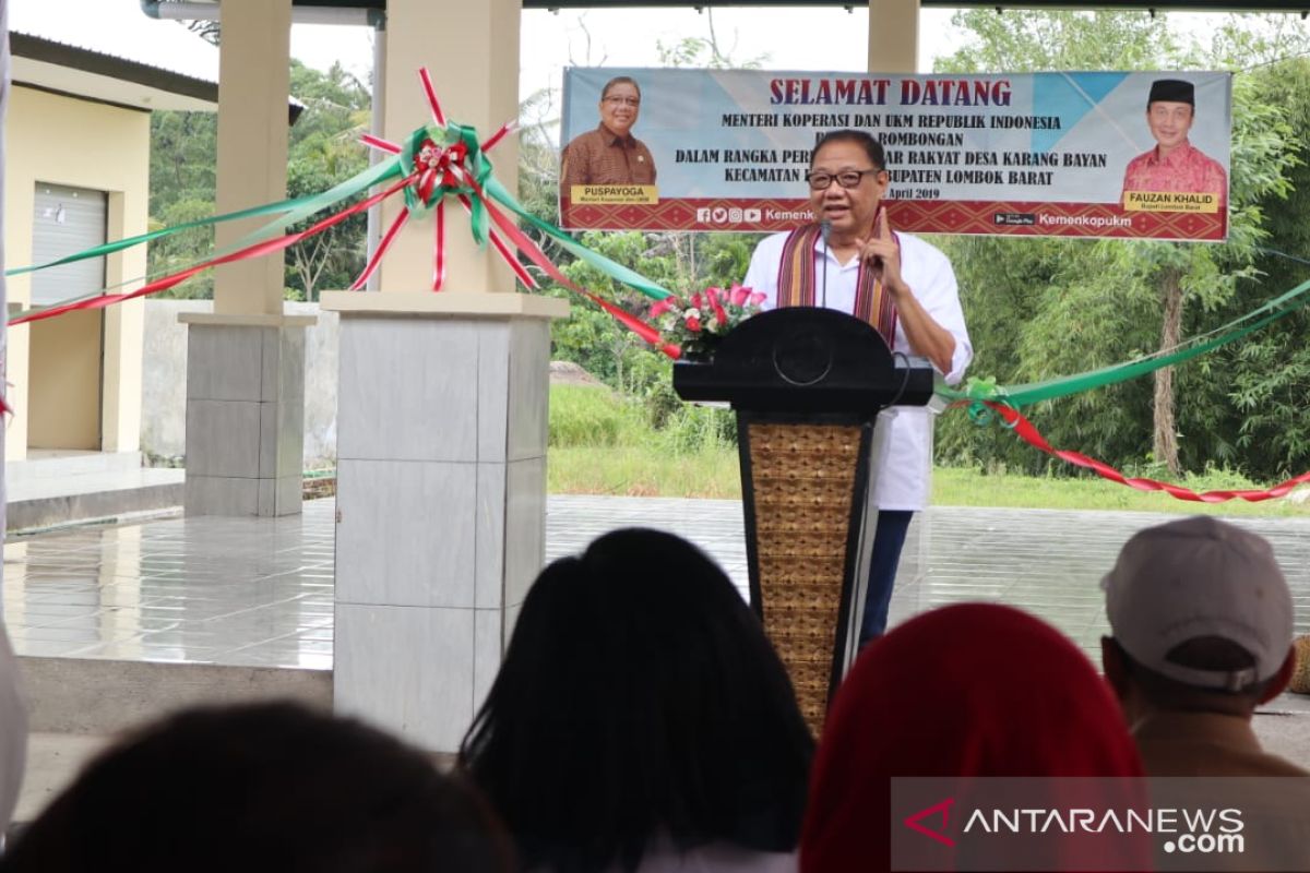 Tahun ini, Menkop janji bangun 53 pasar rakyat