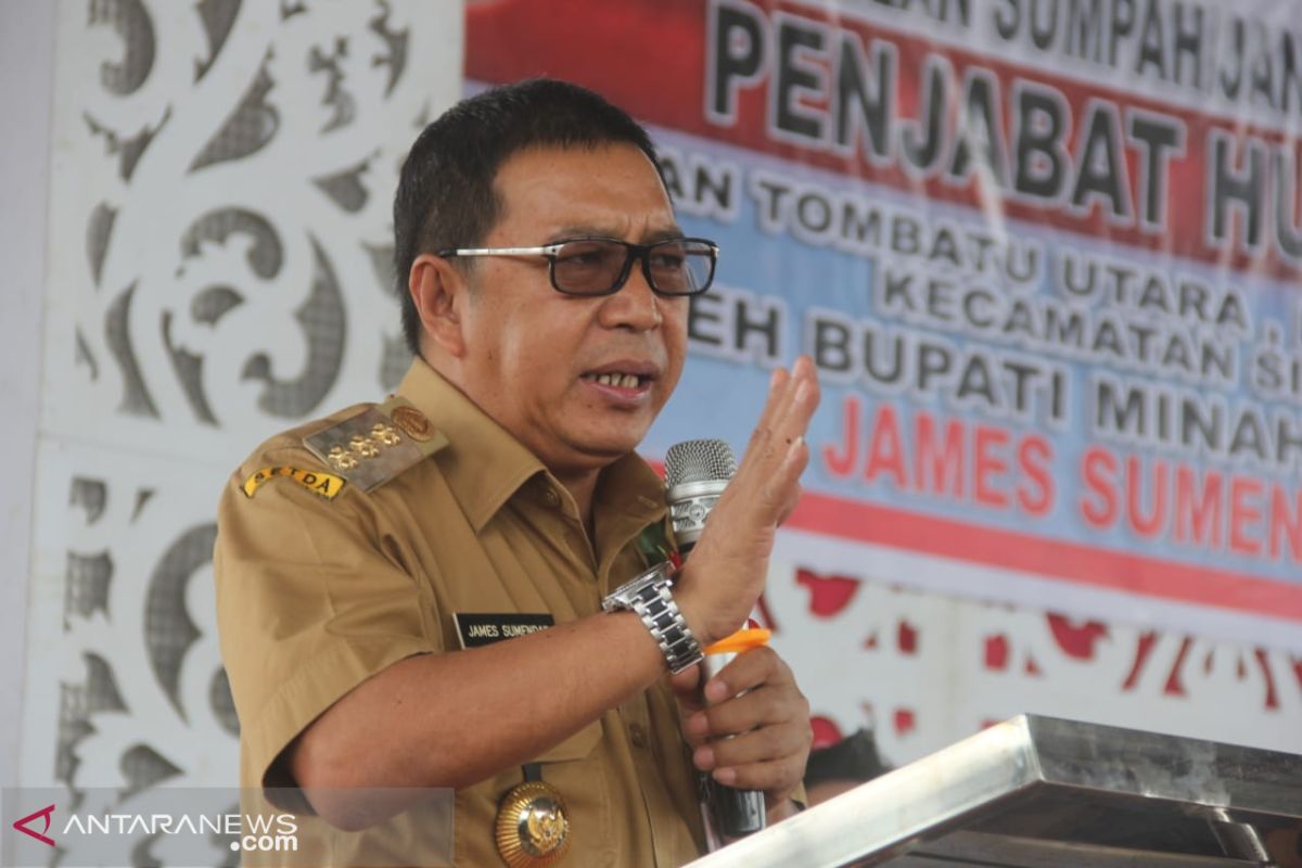 Bupati Sumendap perintahkan penarikan Sekdes PNS