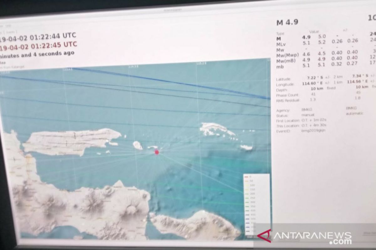 Gempa tektonik 5.0 landa Sumenep