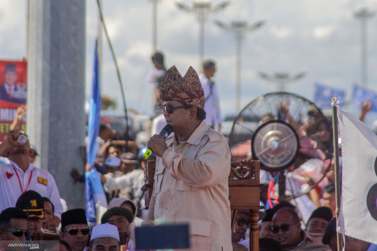 Prabowo: Dalam 100 hari harga listrik turun