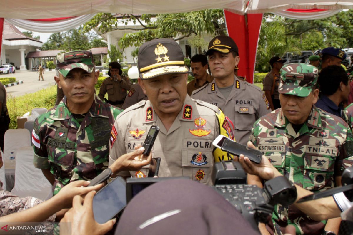 Simulasi terakhir Polda NTT hadapi Pemilu 2019