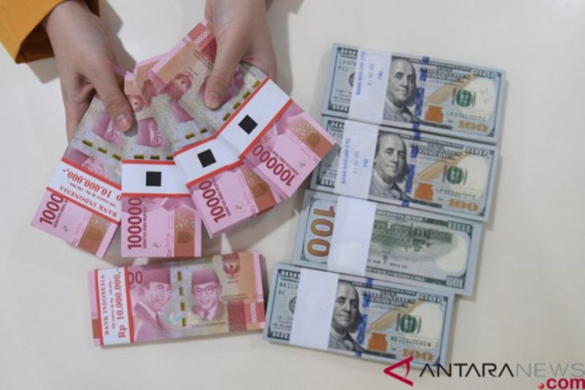 Rupiah Rabu pagi menguat 64 poin