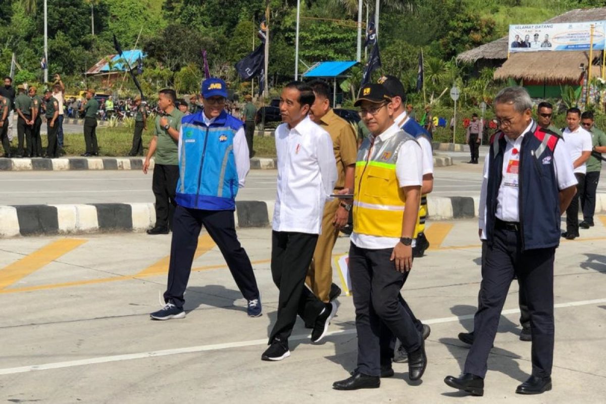 Progres fisik tol Manado-Bitung seksi IIB 99,4 persen