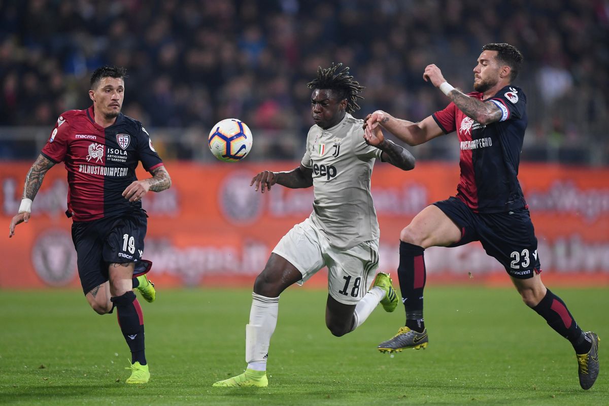 Jadi sasaran aksi rasis suporter Cagliari, Chiellini bela Moise Kean