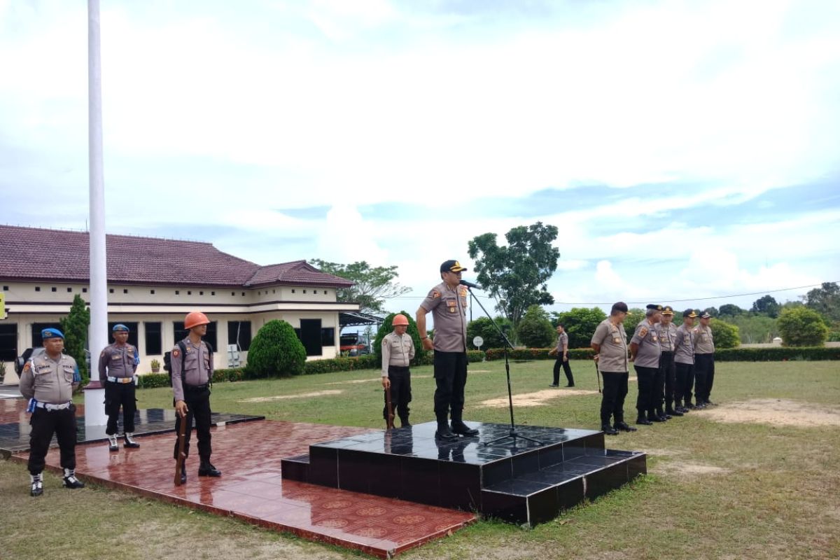 Polres Bangka Barat matangkan persiapan pengamanan pemilu