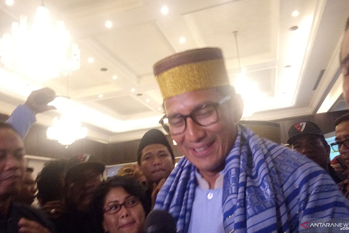 Cawapres Sandiaga melihat ada keinginan perubahan di masyarakat