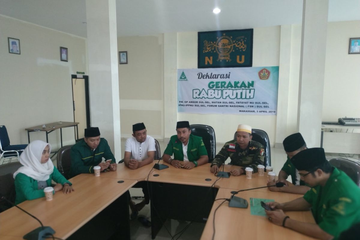 GP Ansor Sulsel deklarasikan gerakan Rabu Putih