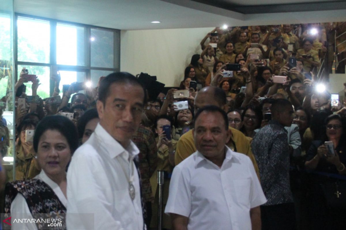 8 April 2019, Capres Jokowi kampanye di Kupang