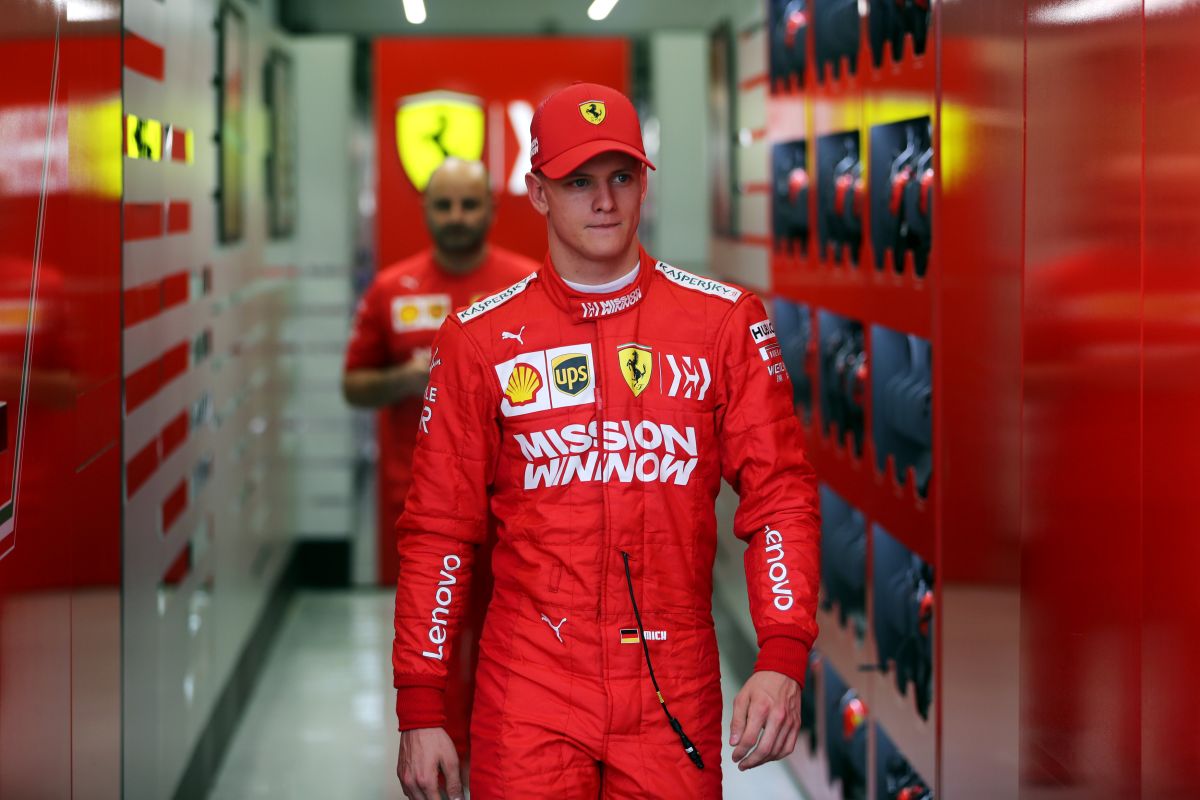 Titisan Michael Schumacher nyaman dengan garasi Ferrari