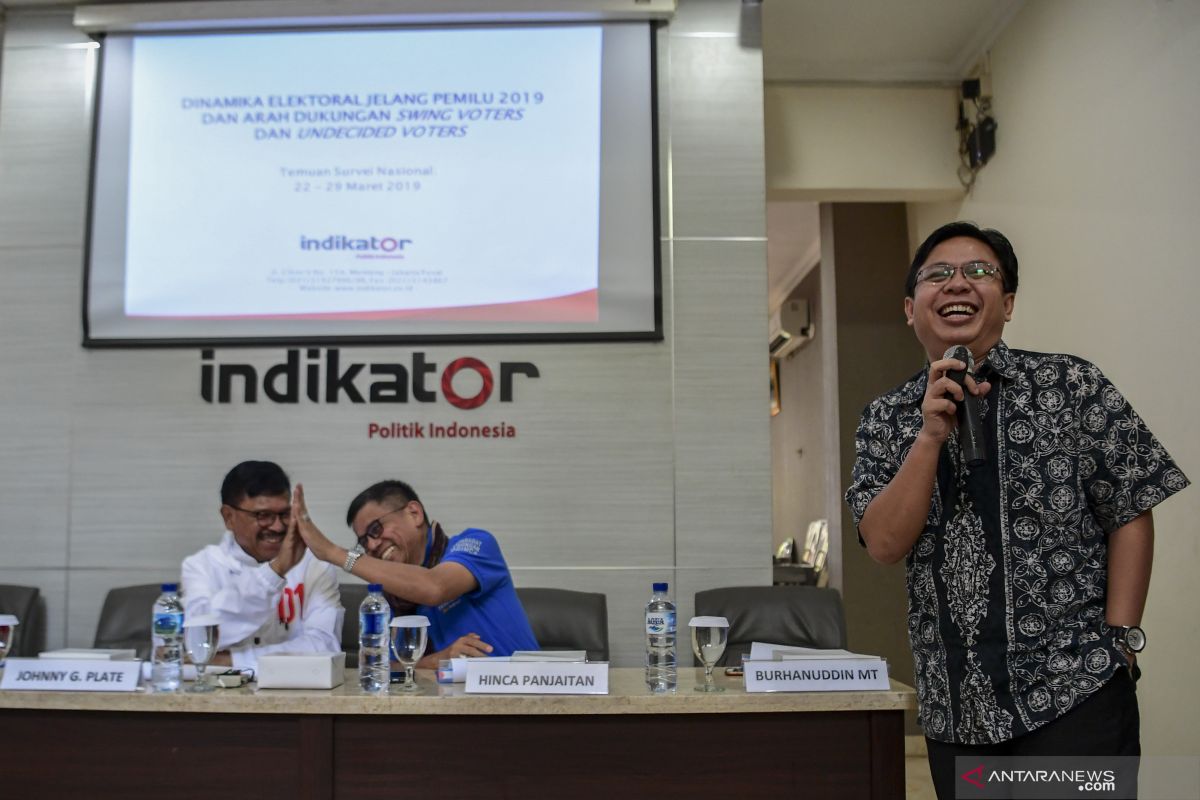 Survei Indikator: Delapan partai tidak lolos ke parlemen