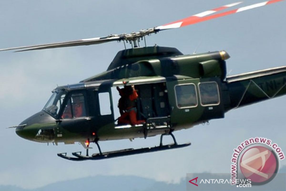 Distirbusi logistik Pemilu ke perbatasan gunakan helikopter