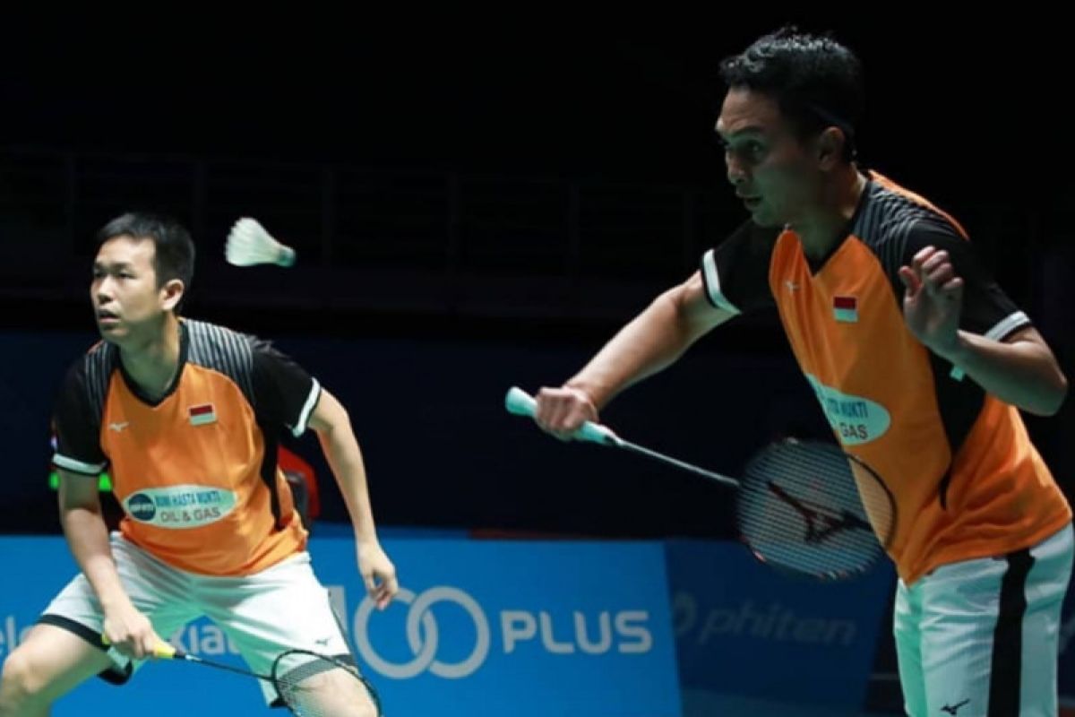 "The Daddies" susul "Minions" ke babak kedua Singapore Open