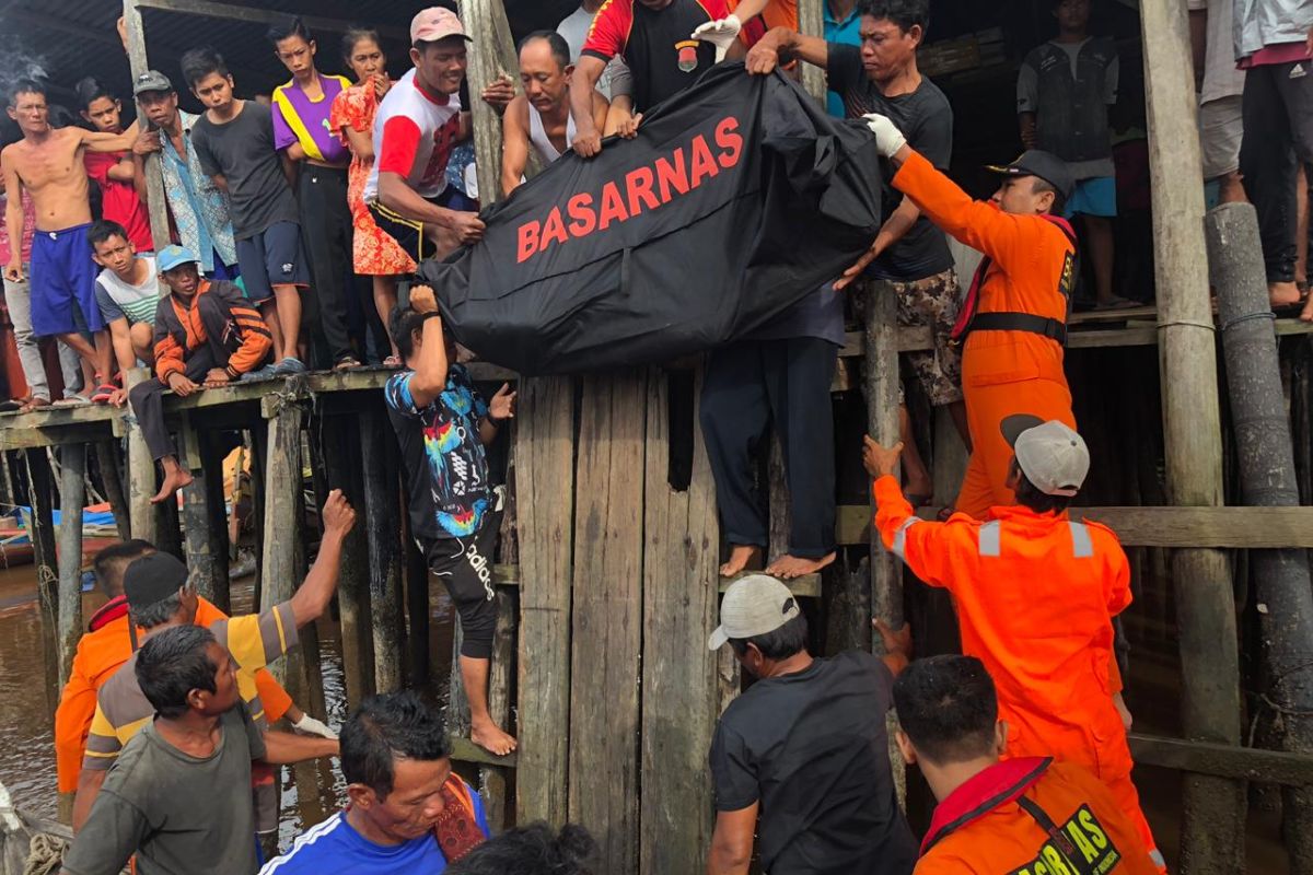 Basarnas Jambi evakuasi jenazah nelayan di perairan Kuala Mendahara
