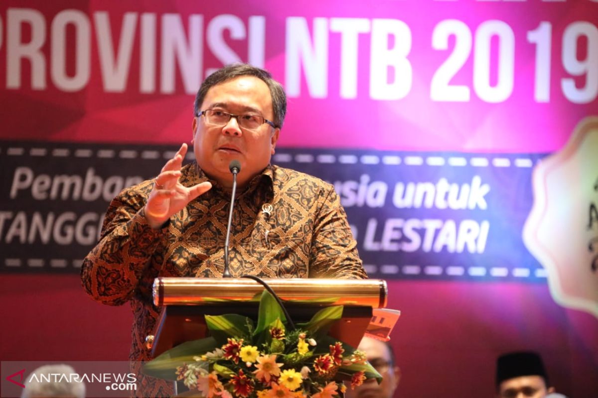 Menteri Bappenas dorong NTB percepat pulihkan ekonomi