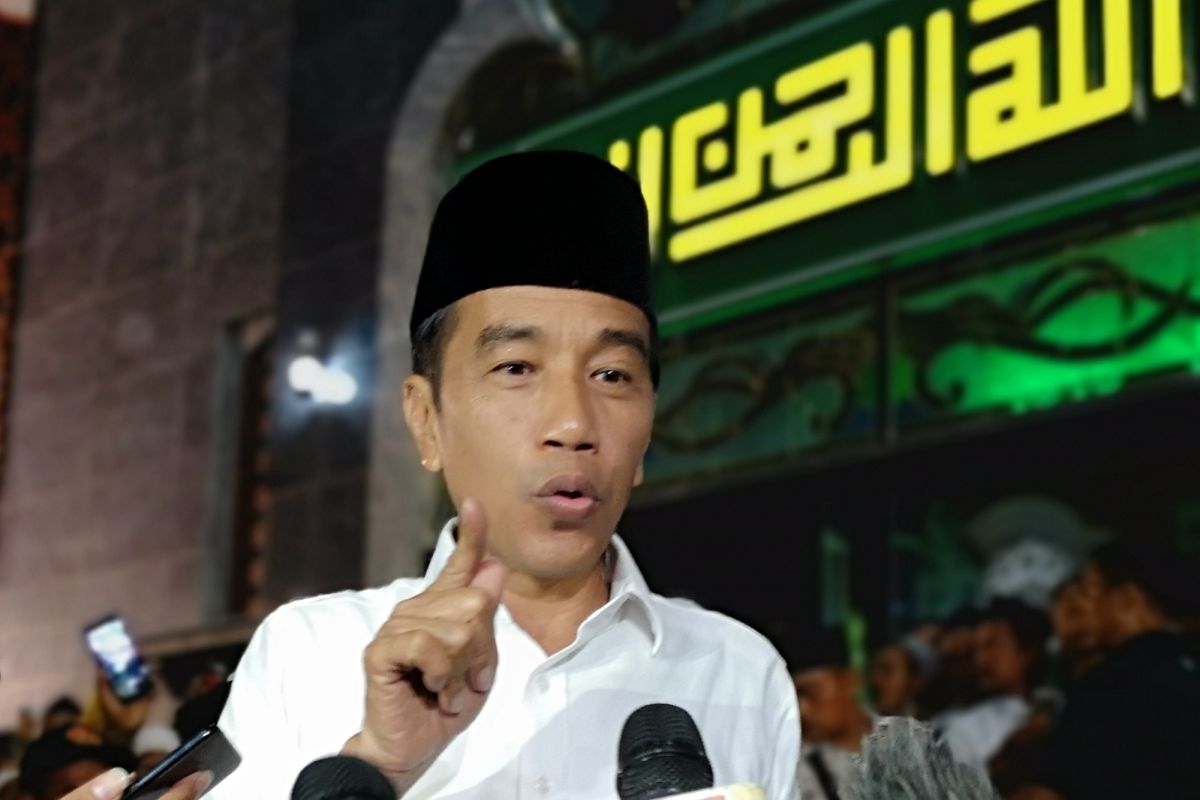 Capres Jokowi sesalkan penolakan kedatangan cawapres karena beda pilihan
