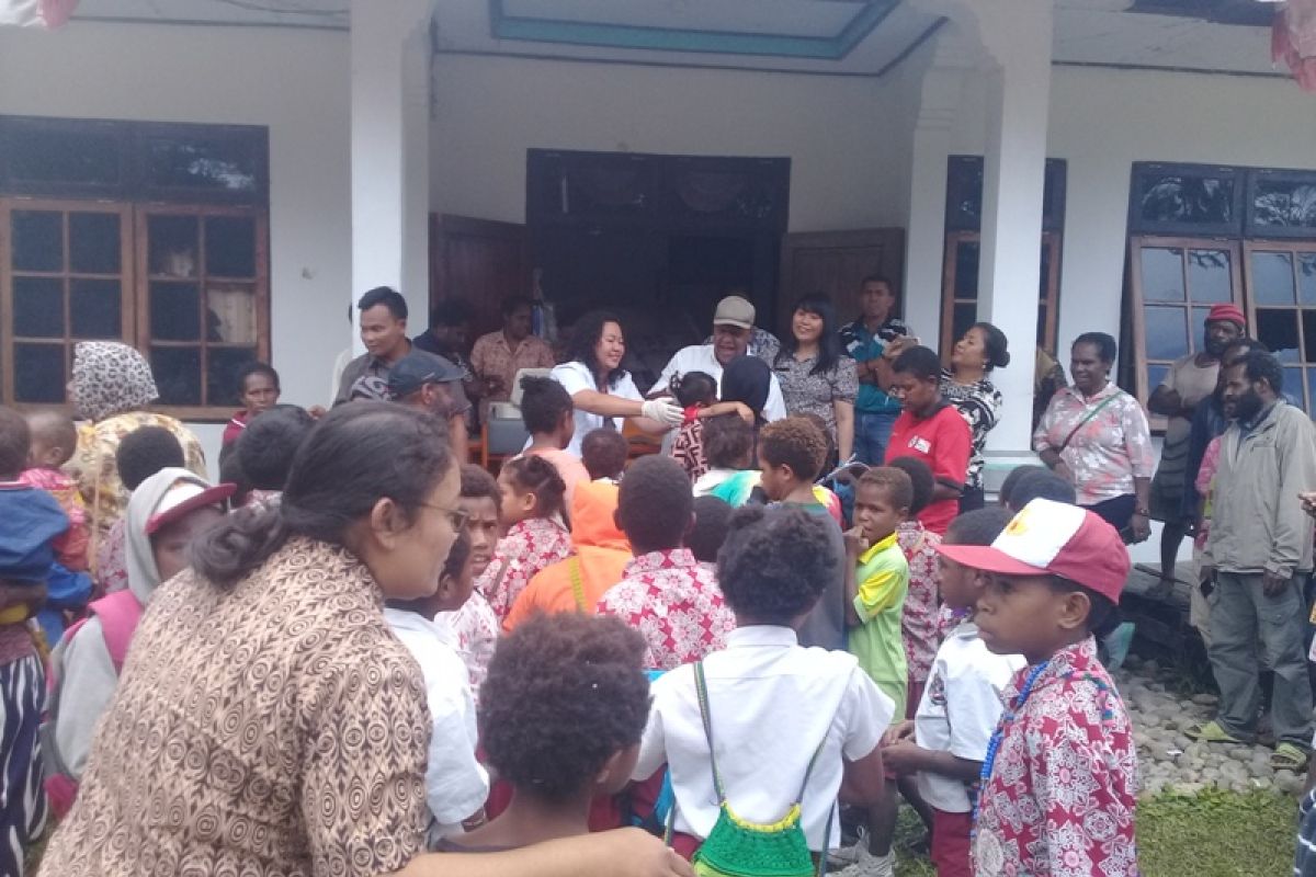 Dinkes: capaian imunisasi MR Jayawijaya-Papua sudah 47,5 persen