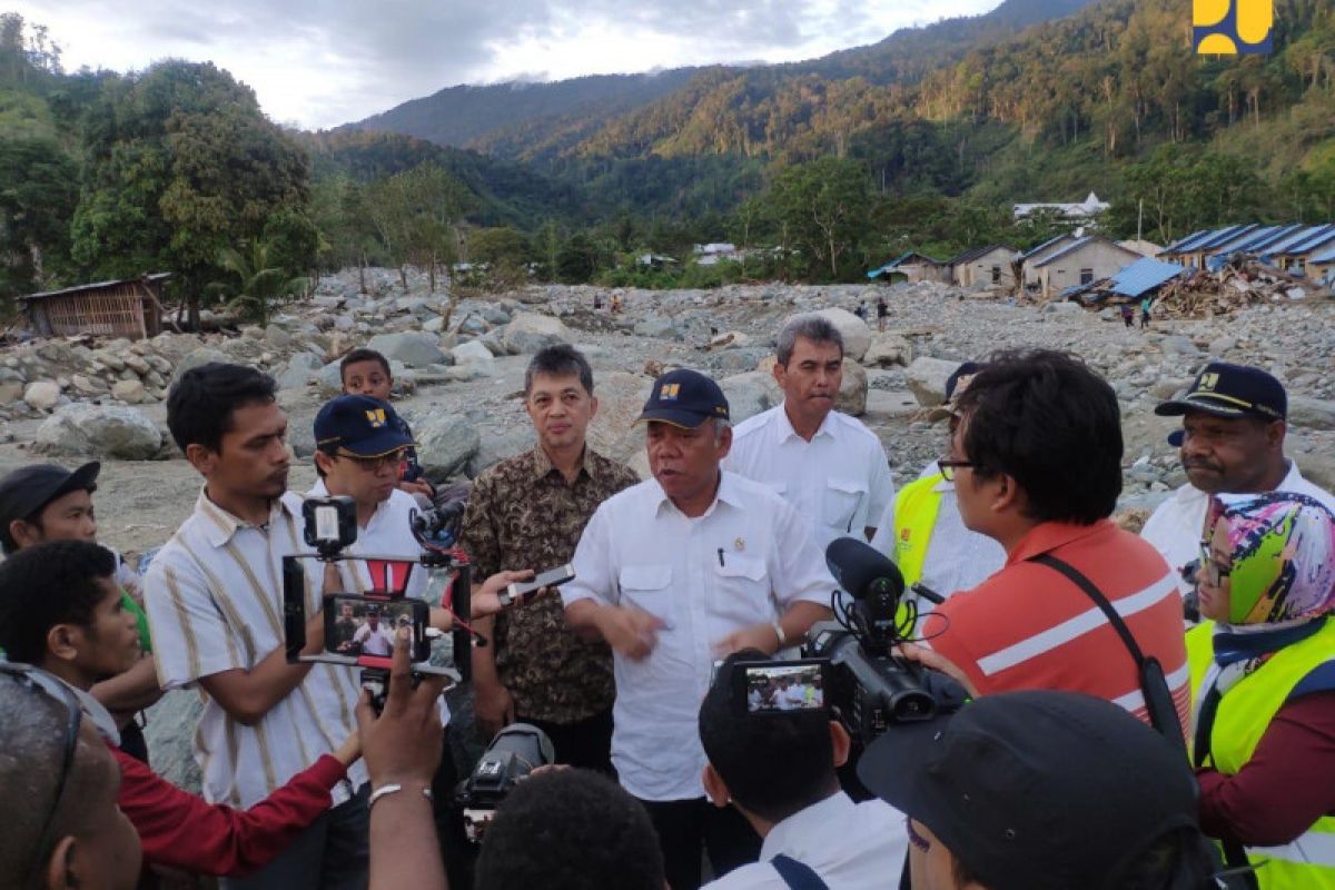 PUPR siapkan sejumlah langkah rehabilitasi-rekonstruksi di Sentani