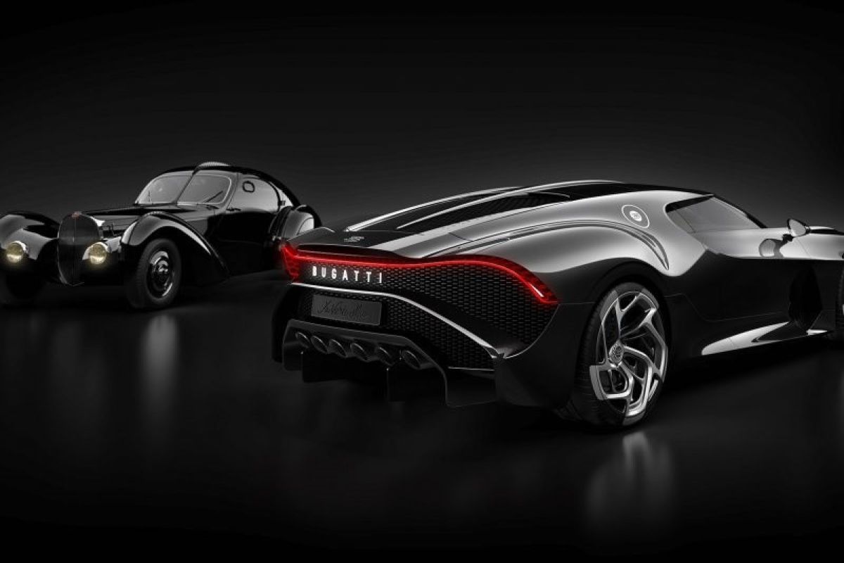 Bugatti La Voiture Noire dapat penghargaan mobil berdesain mencolok