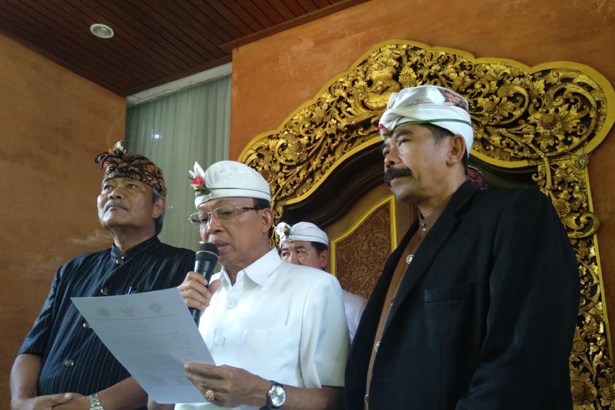 Gubernur Bali, PHDI dan MUDP minta masyarakat gunakan hak pilih