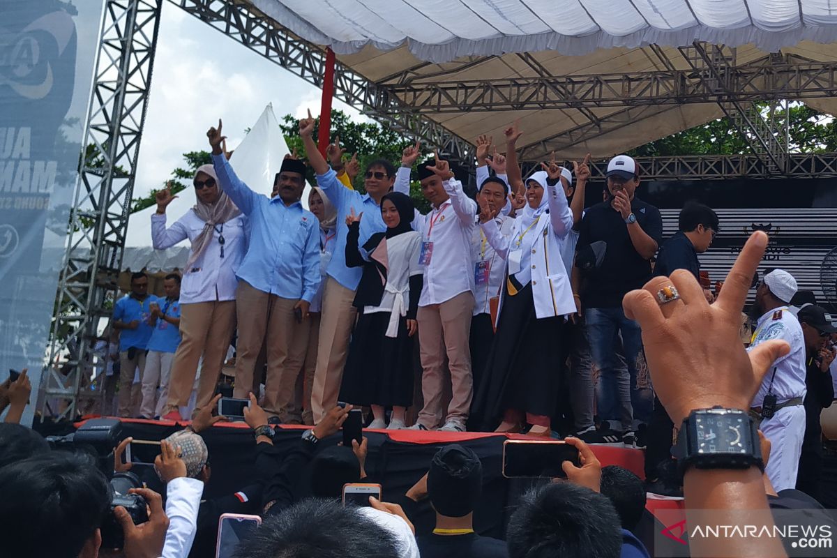 Pendukung di Babel doakan kesembuhan Prabowo Subianto