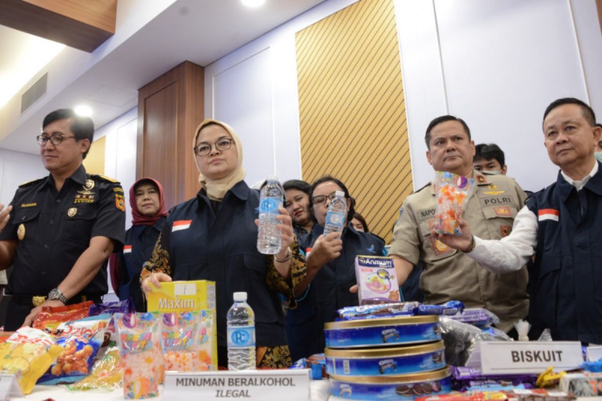 Operasi Opson VIII-2019 sita produk ilegal senilai Rp61 miliar