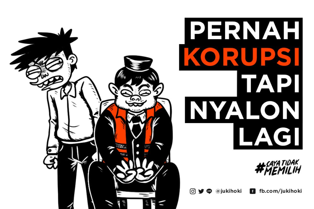 Jelang pemilu, Si Juki gagas gerakan #SayaTidakMemilih