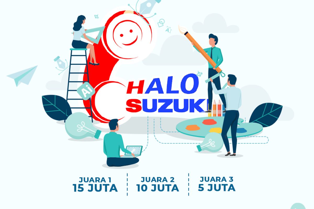 Lomba desain logo Halo Suzuki tawarkan hadiah Rp30 juta
