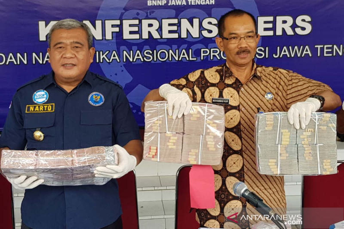 BNN Jateng ungkap pencucian uang bisnis narkotika