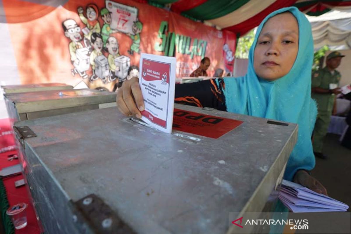 Simulasi Pemungutan Suara Pemilu 2019