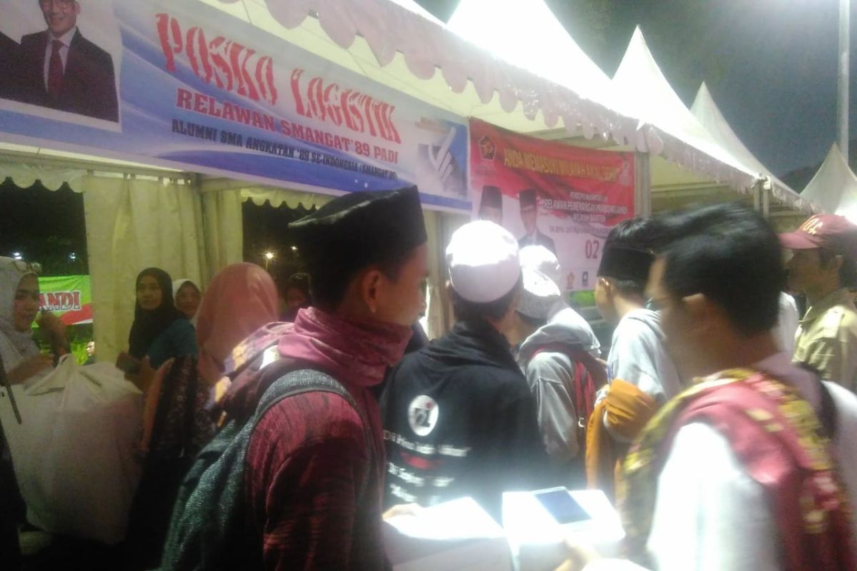 110 komunitas disebut siapkan makanan gratis di kampanye akbar Prabowo