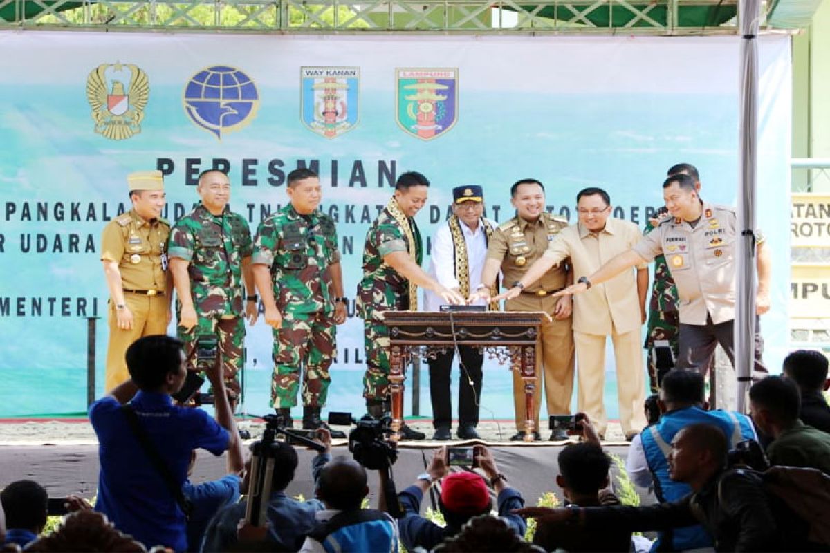 Gatot Subroto Way Kanan Jadi Bandara Penerbangan Sipil Terwujud