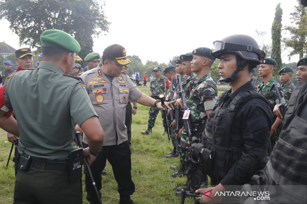 Personel TNI-Polri Bali tingkatkan pengamanan kedatangan Wakil Presiden