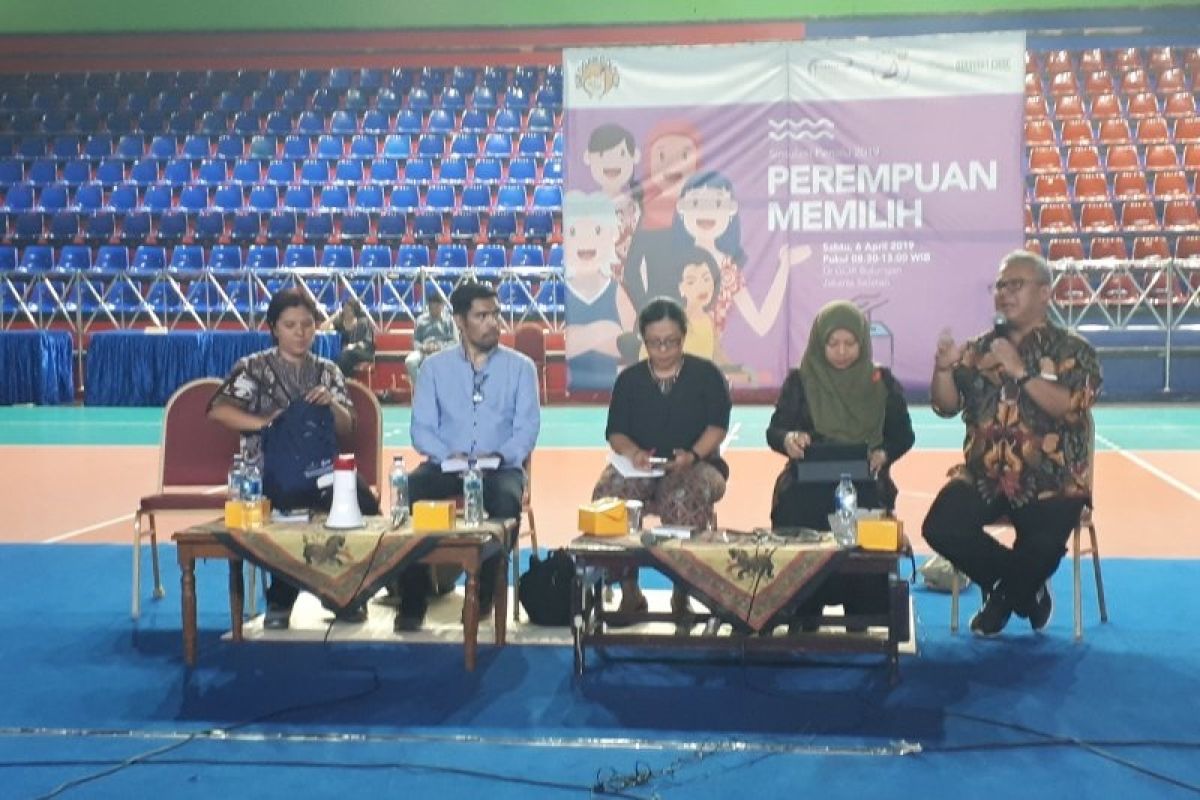 Ketua KPU Arief Budiman pesan untuk perempuan: Jangan pilih karena uang
