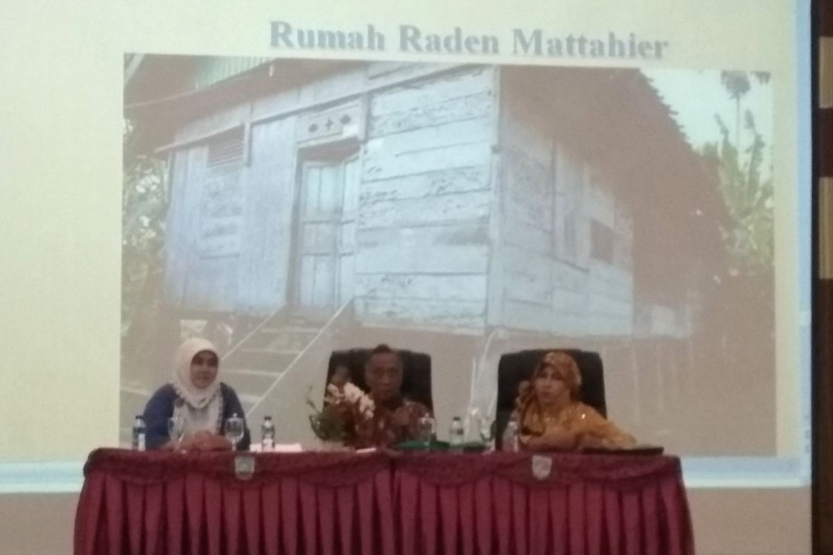 Sejarawan dorong peduli jejak sejarah Raden Mattaher