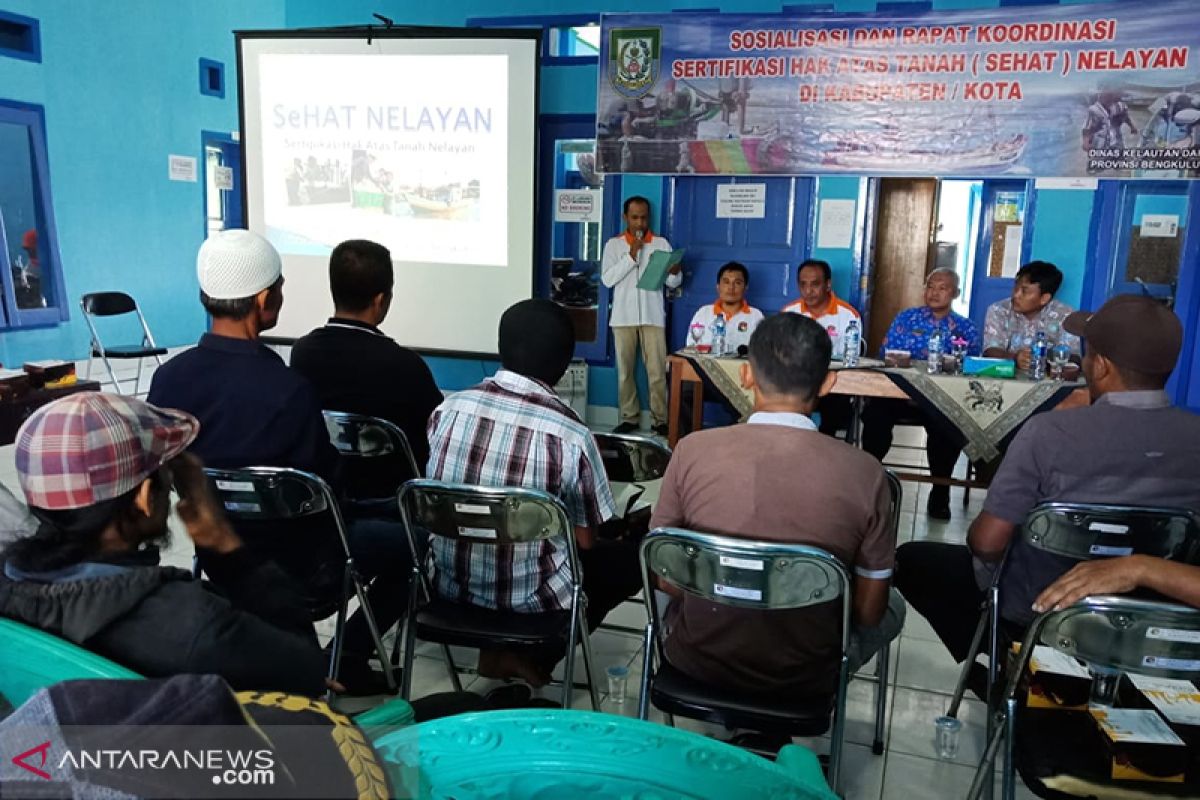 66 nelayan Mukomuko usulkan bantuan sertifikat tanah gratis