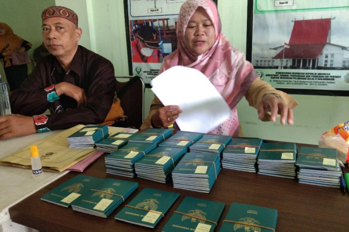 Sebanyak 177 Paspor calon haji asal Kotabaru